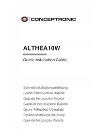 Notice CONCEPTRONIC ALTHEA10W Chargeur téléphone portable