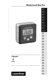 Notice Laserliner MASTERLEVEL BOX PRO Niveau laser