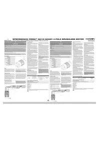 Notice SPEKTRUM FIRMA 800KV Non catégorisé