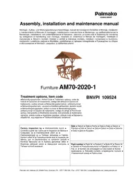 Notice Mr. Gardener PALMAKO Mobilier de jardin
