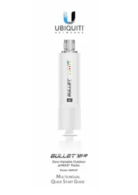 Notice Ubiquiti Networks BM5HP Carte réseau / adaptateur