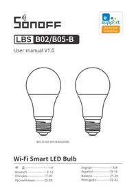 Notice Sonoff B02-B-A60 Éclairage