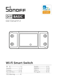 Notice Sonoff BASICR2 Maison intelligente