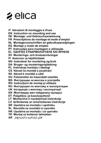 Notice ELICA GETUP PRF0162784 Cuisinière