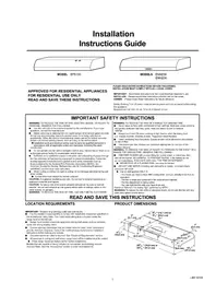Notice ELICA FUSARO EFS130BL Hotte