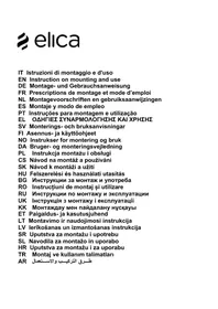 Notice ELICA ERA C PRF0194197 Hotte