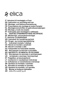 Notice ELICA ELISUMMER 45711331 Hotte