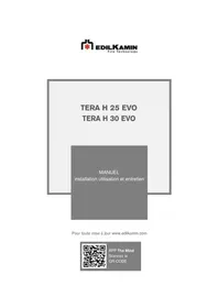 EDILKAMIN TERA H 25 EVO - Cuisinière