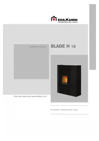 EDILKAMIN BLADE H 15 - Cuisinière