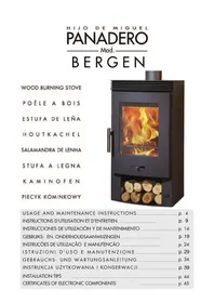 Notice PANADERO BERGEN Poêle