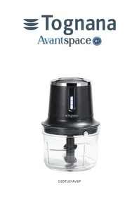 Notice Tognana AVANTSPACE D2DTU01AVSP Robot ménager