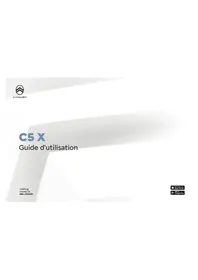 Notice CITROEN C5 X (2024) Voiture