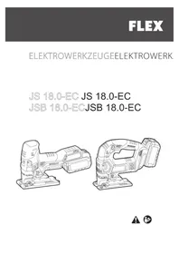 Notice Flex JS 18.0-EC C Scie