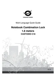 Notice CONCEPTRONIC CUSTODIO C18 Non catégorisé