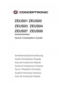 Notice CONCEPTRONIC ZEUS03E Alimentation d'énergie non interruptible