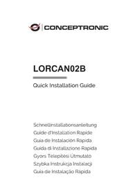 Notice CONCEPTRONIC LORCAN02B Souris