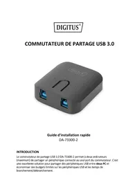 Notice Digitus DA-73300-2 Commutateur