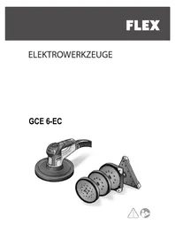 Notice Flex GCE 6-EC Ponceuse