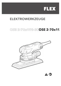 Notice Flex OSE 2-70X198-EC Ponceuse