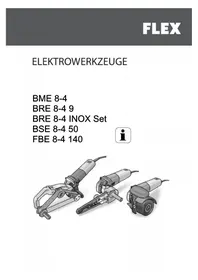 Notice Flex BRE 8-4 INOX SET Ponceuse