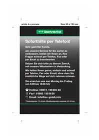 Notice Bavaria BABH 14 4 LI Marteau