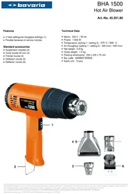 Notice Bavaria BHA 1500 Non catégorisé