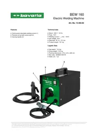 Notice Bavaria BEW 160 Poste à souder