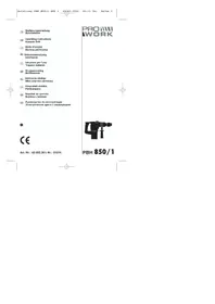 Notice Alpha Tools BH 850/1 Marteau