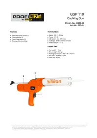 Notice Global GSP 110 Pistolet à colle