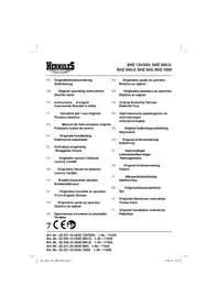Notice Herkules SHZ 500-2 Palan
