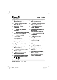 Notice Herkules AHW 2500 Non catégorisé