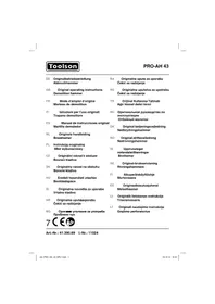 Notice Toolson PRO-AH 43 Marteau