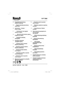 Notice Herkules H-F 1000 Palan