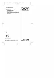 Notice OKAY KW 255/1 Pumpe
