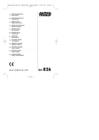 Notice Alpha Tools BH 826 Marteau