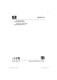 Notice McKenzie MK-RH 18 LI Marteau