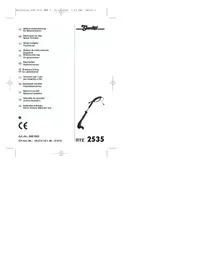 Notice Hurricane HRT 35 Coupe-herbe