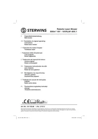 Robotic Lawn Mower 800m2 18V STERWINS