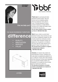 Notice bbf QT0746MC Bureau