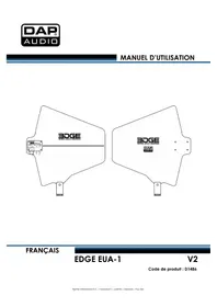 Notice DAP-Audio EDGE EUA-1 Microphone