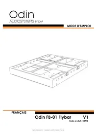 Notice DAP-Audio ODIN FB-01 Haut-parleur