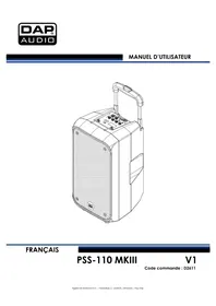 Notice DAP-Audio PSS-110 MKIII Haut-parleur