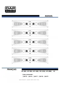 Notice DAP-Audio HP-900 Recepteur
