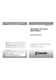 Notice Gigahertz Solutions NA5 COMFORT Commutateur