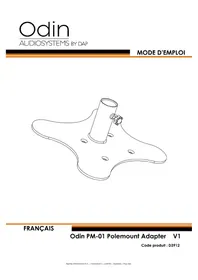 Notice DAP-Audio ODIN PM-01 Haut-parleur