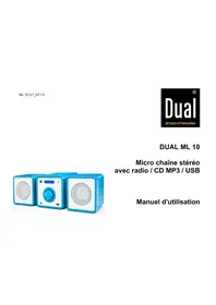 Notice DUAL ML 10 Système hifi