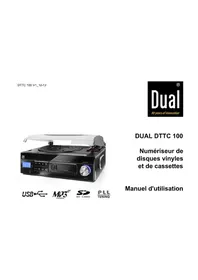 Notice DUAL DTTC 100 Magnétocassete