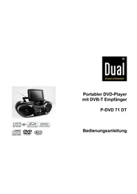 DUAL P-DVD 71 DT - Lettore DVD portatile