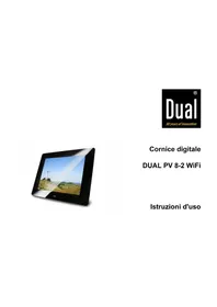 Notice DUAL PV 8-2 WIFI Cadre photo numérique