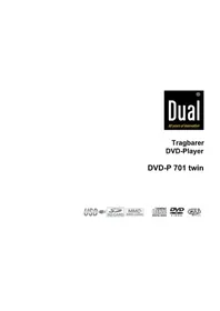 Notice DUAL DVD-P 701 TWIN Lecteur DVD portable